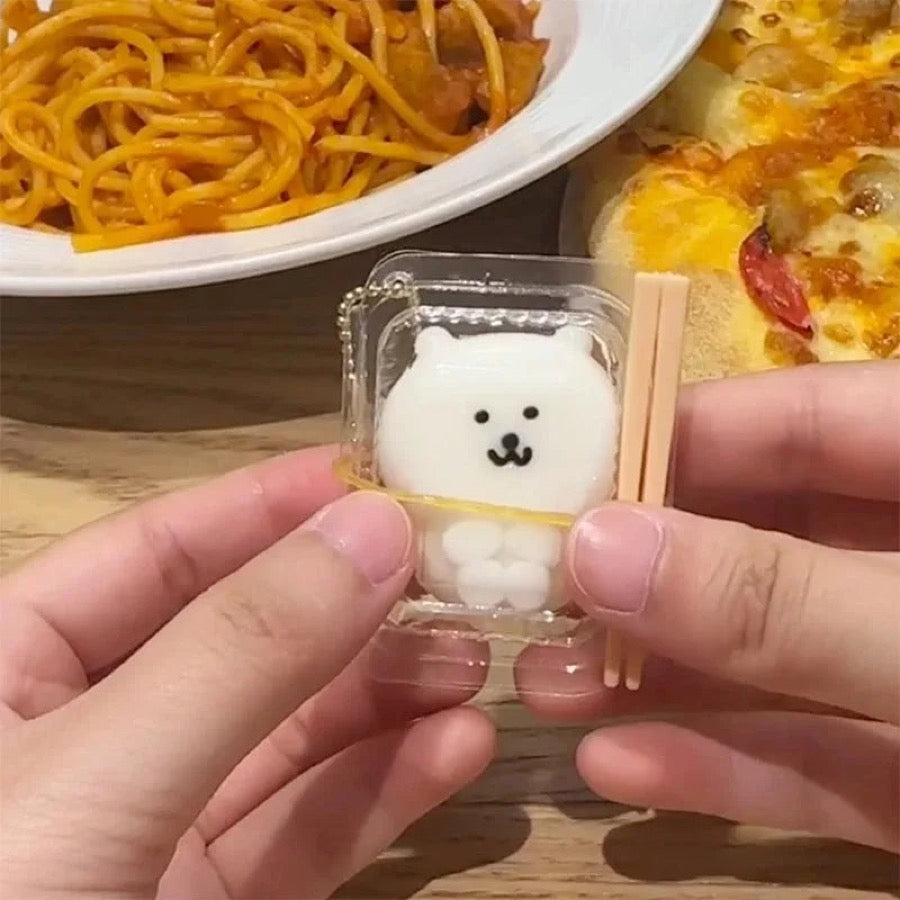 Squishy ours dans sa boîte
