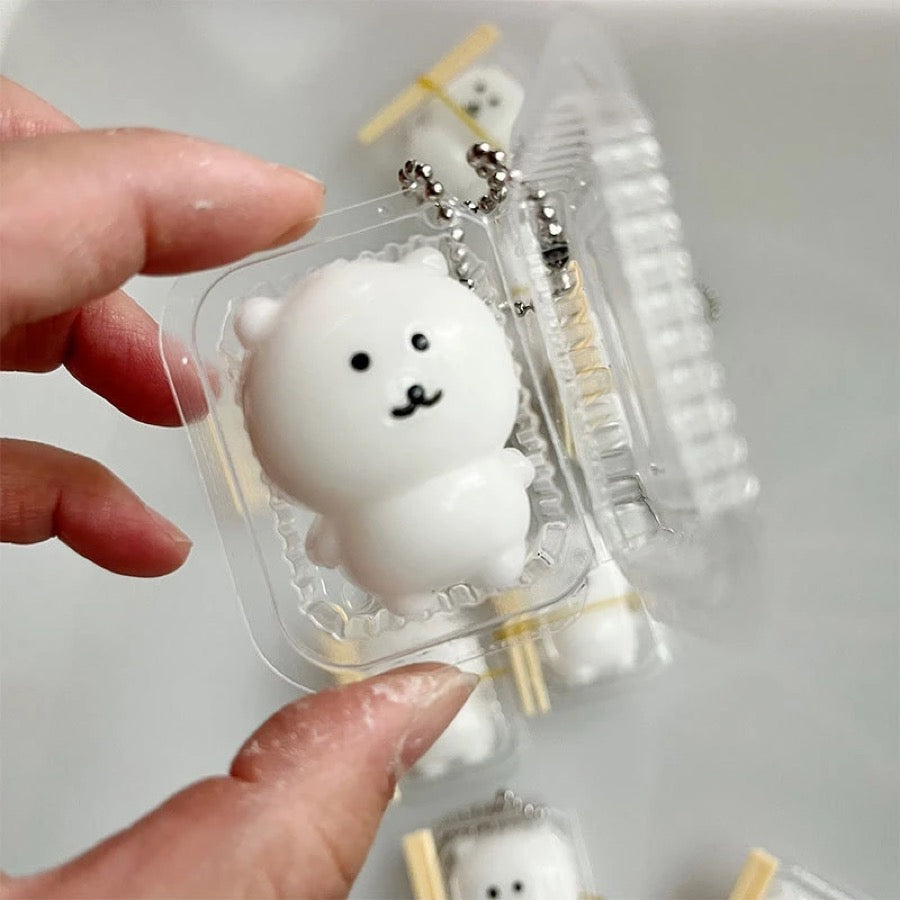 Squishy ours dans sa boîte