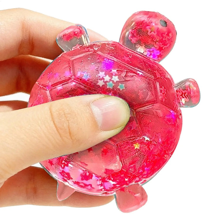 Squishy tortue pailletée