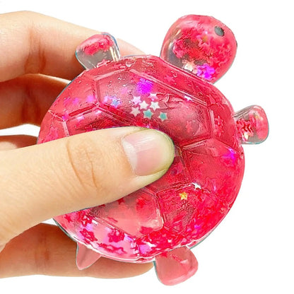 Squishy tortue pailletée