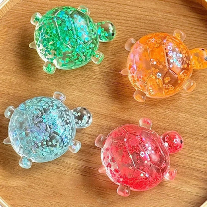 Squishy tortue pailletée