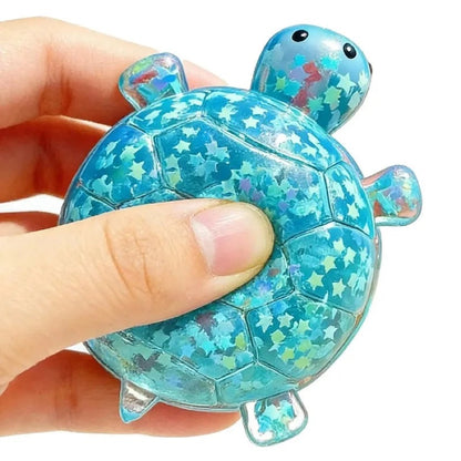 Squishy tortue pailletée